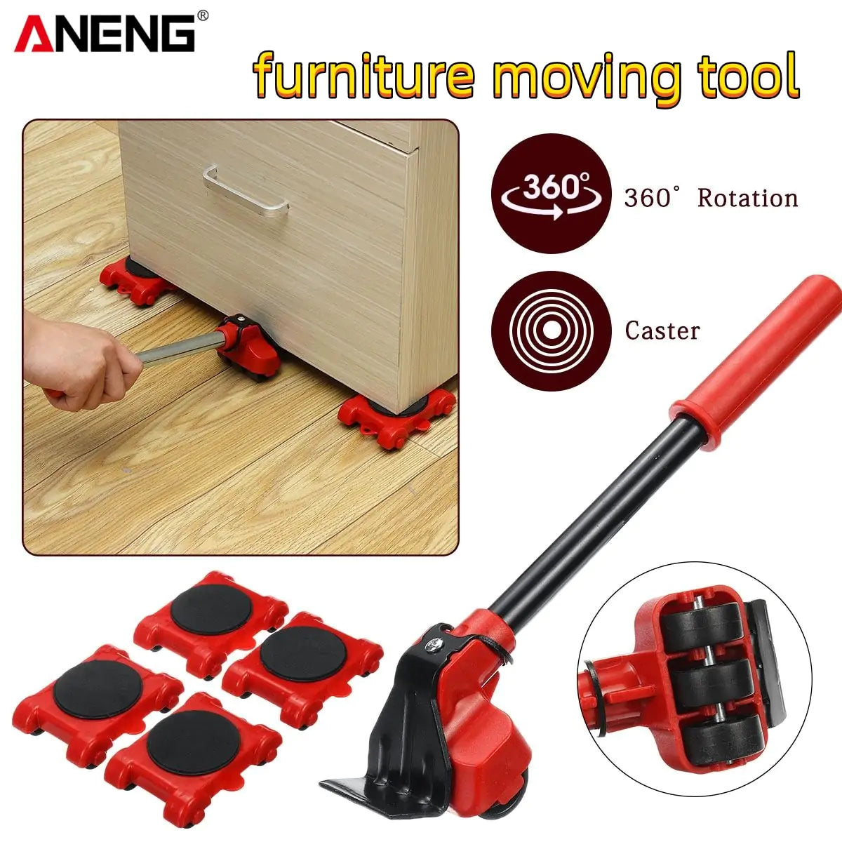 ShopGlobalTrends™  Heavy Duty Furniture Lifter