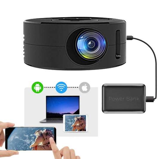 ShopGlobalTrends™ Mini Portable Smartphone Projectors