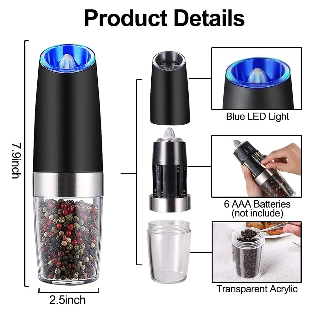 ShopGlobalTrends™ Electric Pepper Mill