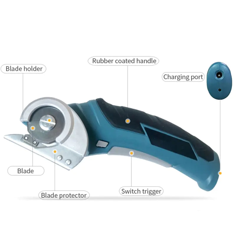 ShopGlobalTrends™ Rechargeable Cordless Electric Scissors