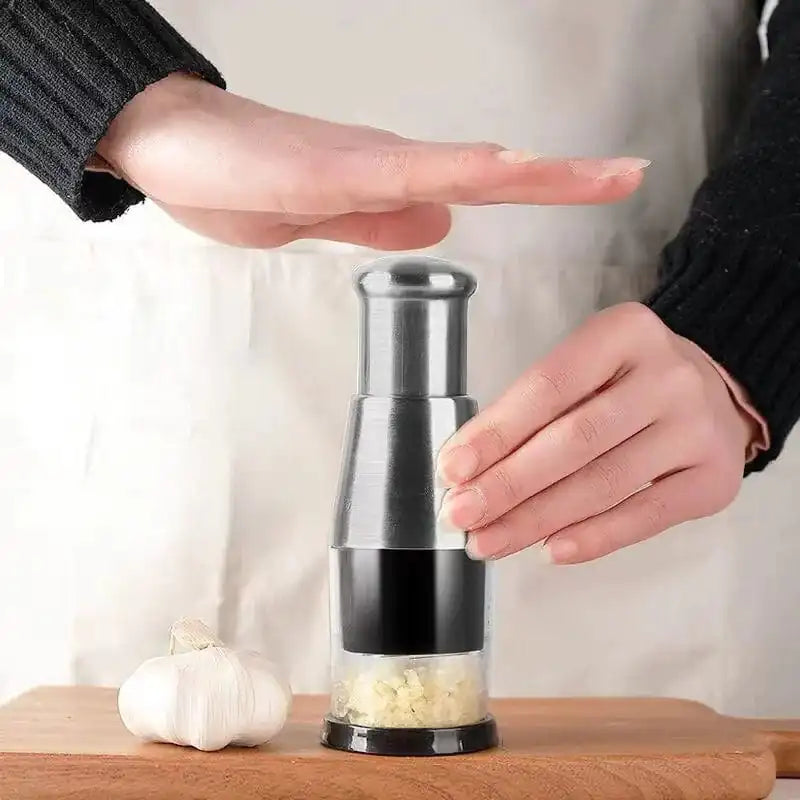 ShopGlobalTrends™ Hand Press Garlic Chopper